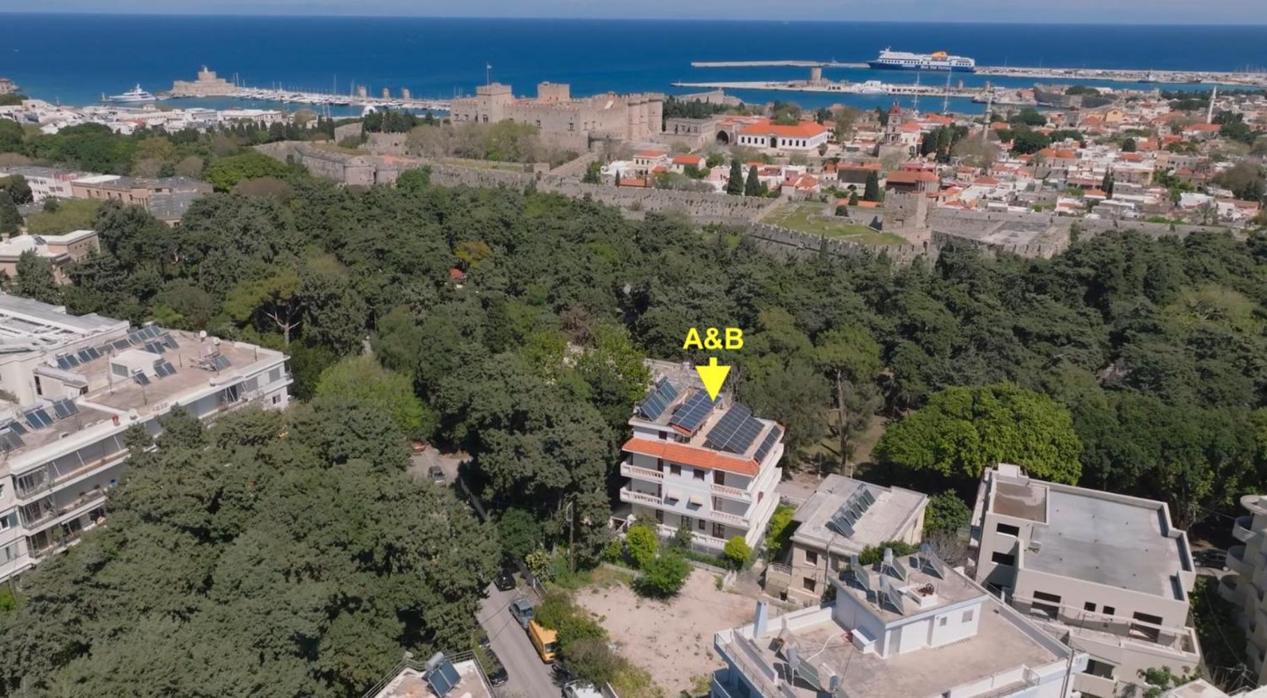 A&B Rhodes City Apartments Buitenkant foto